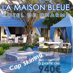 La maison bleue, hôtel de charme au Cap Skirring Sénégal