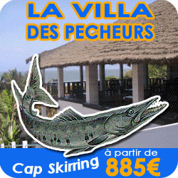 La villa des pêcheurs, pêche au Sénégal