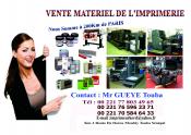 Vente matrielles de limprimerie