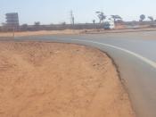 Terrain de 600m2 angle a malicounda péage